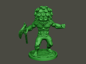 humanoid virus 0007 3D Print Model