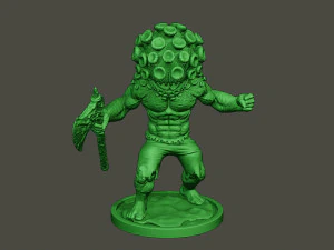humanoid virus 0007 3D Print Model