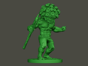 humanoid virus 0007 3D Print Model