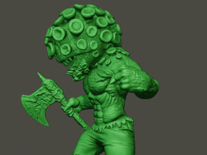 humanoid virus 0007 3D Print Model
