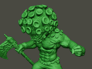 humanoid virus 0007 3D Print Model