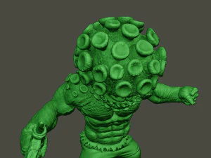 humanoid virus 0007 3D Print Model