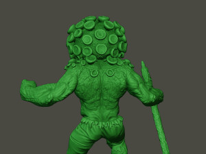 humanoid virus 0007 3D Print Model