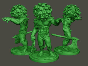 humanoid virus 0008 3D Print Model