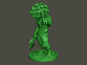 humanoid virus 0008 Model do druku 3D