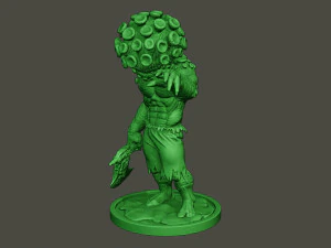humanoid virus 0008 3D Print Model