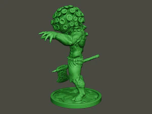 humanoid virus 0008 3D Print Model