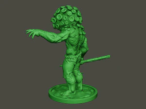 humanoid virus 0008 3D Print Model