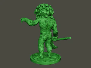 humanoid virus 0008 3D Print Model