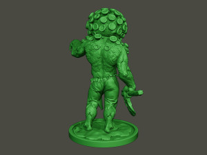 humanoid virus 0008 Model do druku 3D