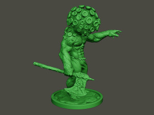 humanoid virus 0008 Model do druku 3D