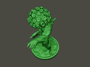 humanoid virus 0008 Model do druku 3D