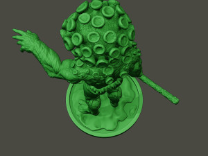humanoid virus 0008 Model do druku 3D