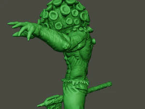 humanoid virus 0008 3D Print Model