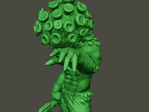 humanoid virus 0008 Model do druku 3D