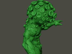 humanoid virus 0008 Model do druku 3D