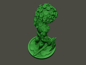 humanoid virus 0008 Model do druku 3D