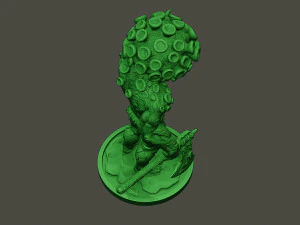 humanoid virus 0008 3D Print Model