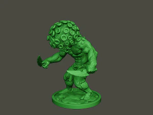 humanoid virus 0009 3D Print Model