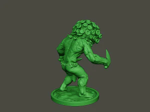 humanoid virus 0009 3D Print Model