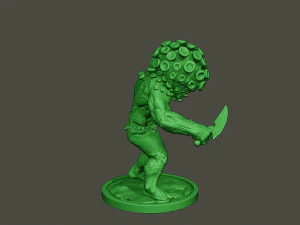 humanoid virus 0009 3D Print Model