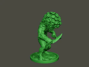 humanoid virus 0009 3D Print Model