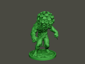 humanoid virus 0009 Modèles 3D en vedette