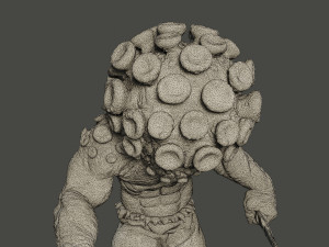 humanoid virus 0009 Modèles 3D en vedette