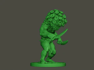 humanoid virus 0009 3D Print Model