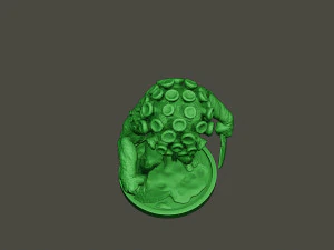 humanoid virus 0009 3D Print Model