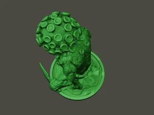 humanoid virus 0009 3D Print Model