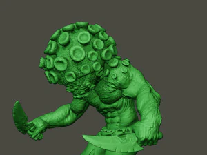 humanoid virus 0009 3D Print Model