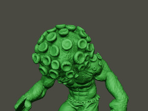 humanoid virus 0009 Modèles 3D en vedette