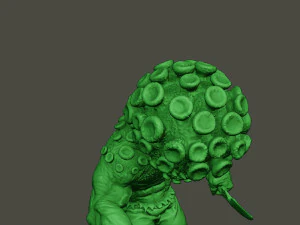 humanoid virus 0009 3D Print Model