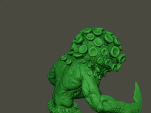 humanoid virus 0009 3D Print Model