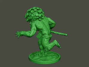 humanoid virus 0010 3D Print Model