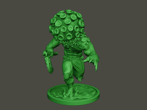 humanoid virus 0010 Modèles 3D en vedette