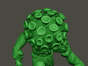 humanoid virus 0010 Modèles 3D en vedette
