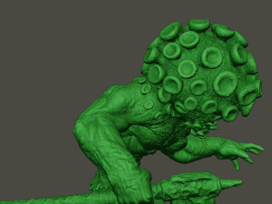 humanoid virus 0010 Modèles 3D en vedette