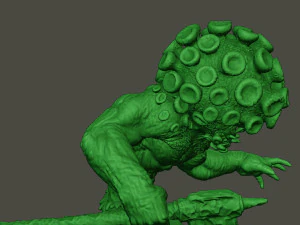 humanoid virus 0010 3D Print Model