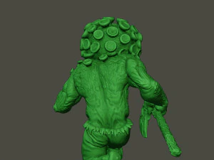 humanoid virus 0010 3D Print Model
