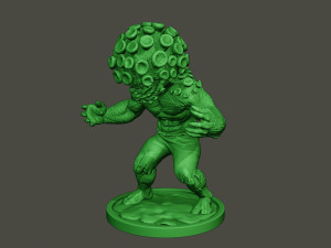 humanoid virus 0011 3D-printmodel