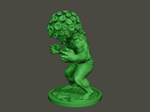 humanoid virus 0011 3D-printmodel