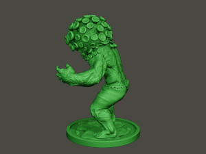 humanoid virus 0011 3D-printmodel