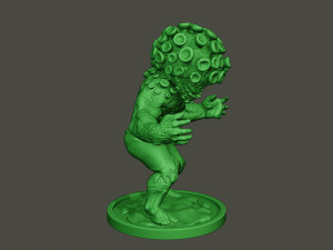 humanoid virus 0011 3D-printmodel