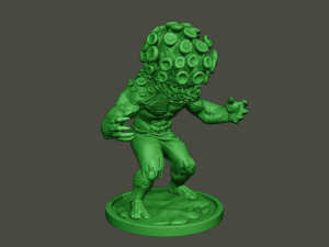humanoid virus 0011 3D-printmodel