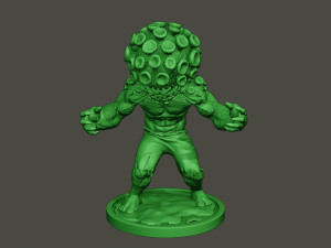 humanoid virus 0011 3D-printmodel