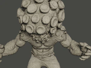 humanoid virus 0011 3D Print Model