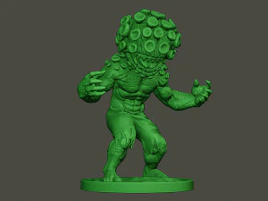 humanoid virus 0011 3D Print Model
