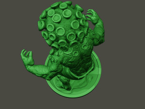 humanoid virus 0011 3D-printmodel